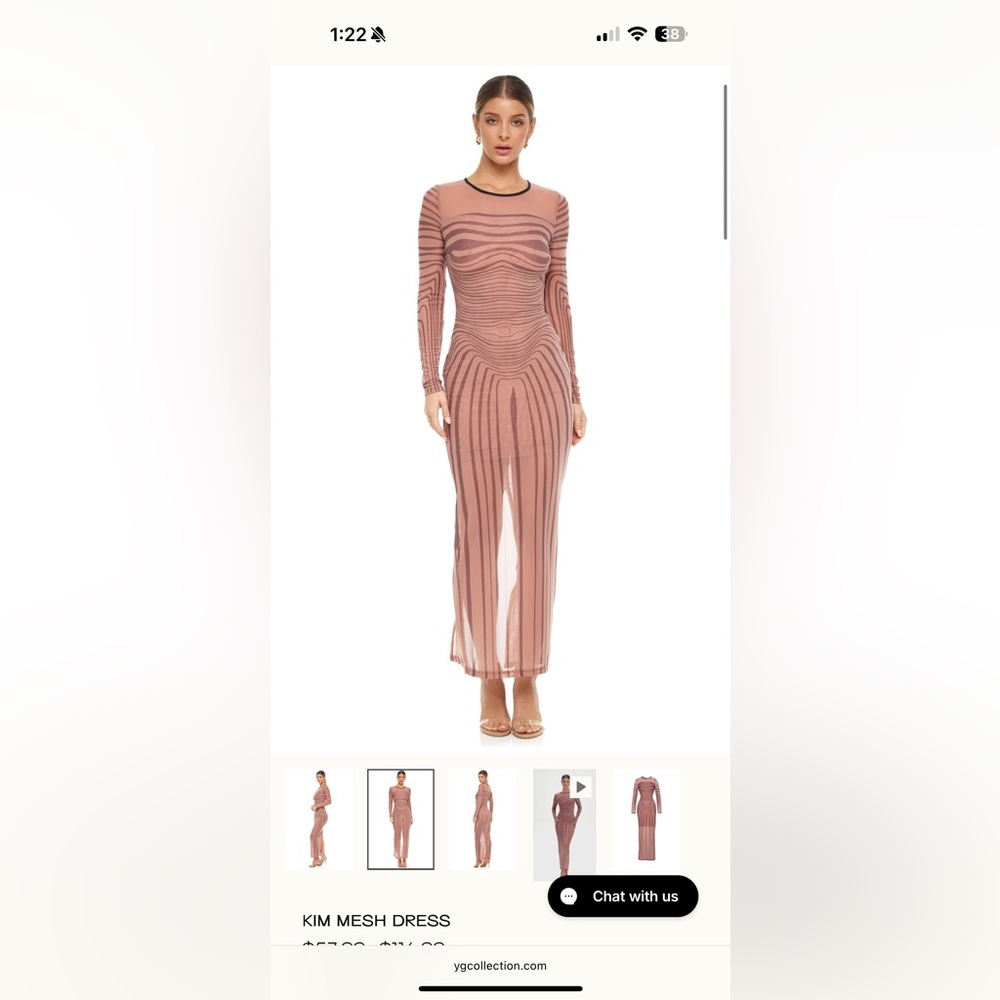 Y&G Kim Mesh Dress